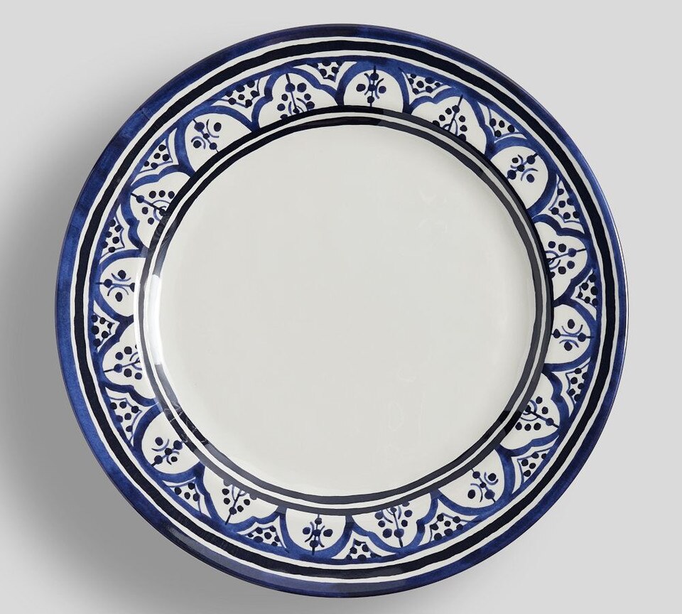 Medina Melamine Dinner Plates Set of 4 Pottery Barn Australia